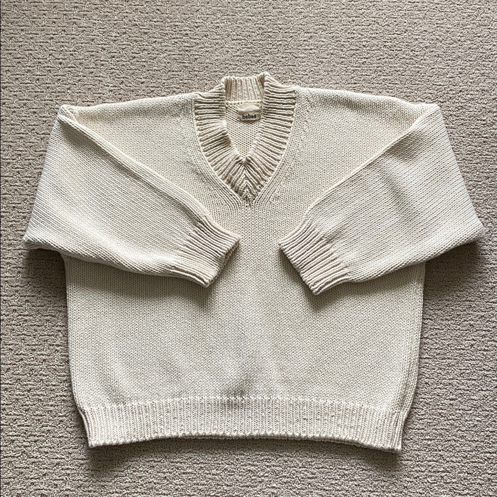 Babaa Jumper No 64 in Natural - Picture 2 of 7